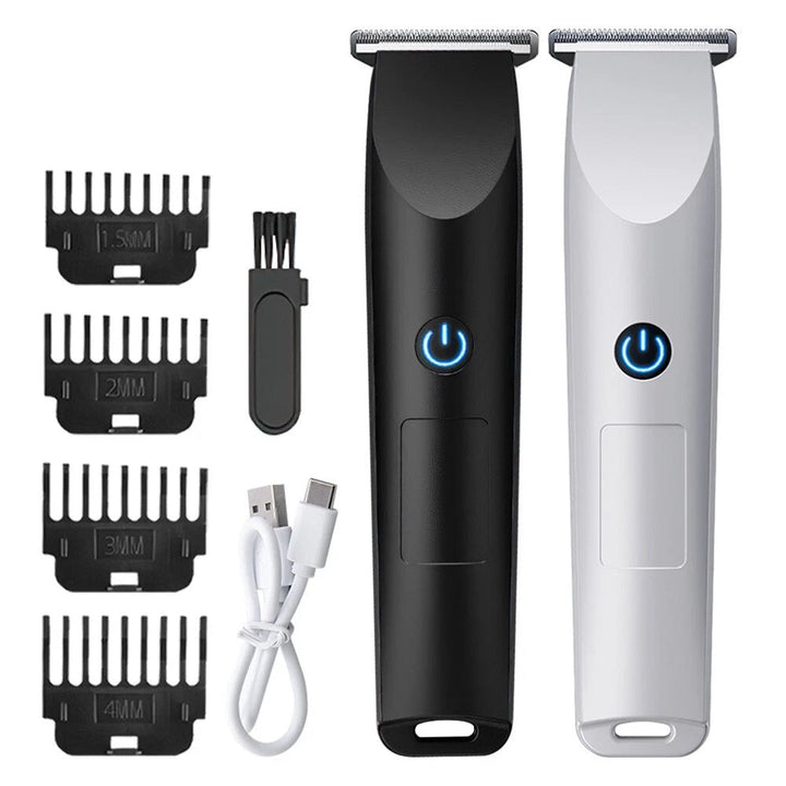 Men’s Electric Hair Clipper Beard Trimmer Rechargeable USB Shaver