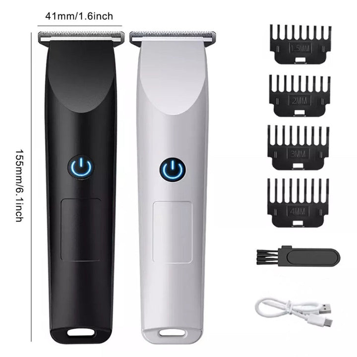Men’s Electric Hair Clipper Beard Trimmer Rechargeable USB Shaver