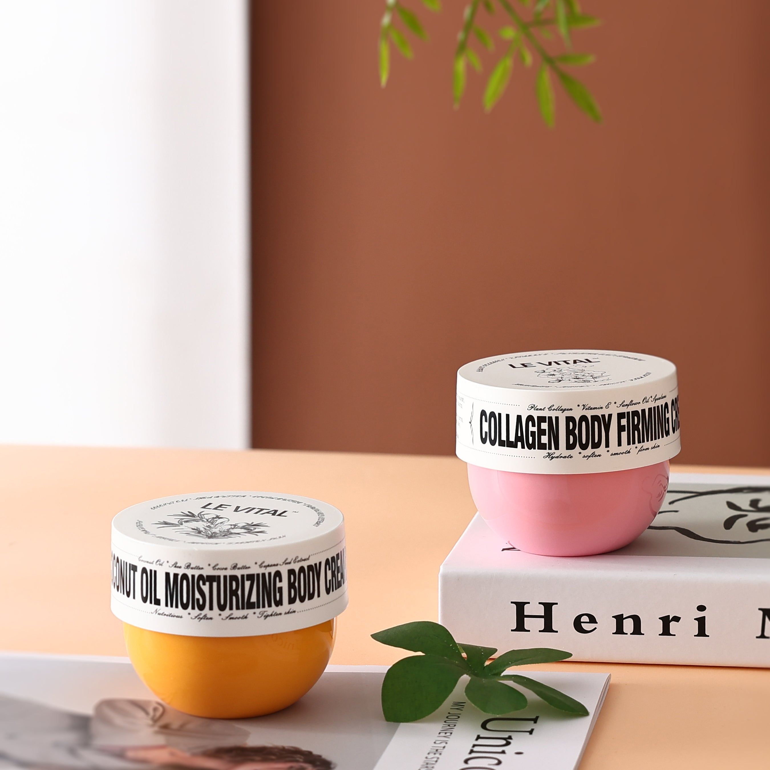 Vanilla Jasmine Body Cream and Butter Deep Moisturizing Formula